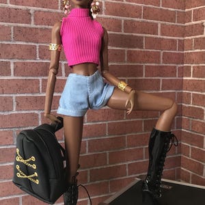 Fashion Royalty Modern Doll Outfit, Integrity Toys Stylish Doll Clothes, Quality Doll Fashion, Poppy Parker Fun Doll Outfit, NuFace clothing
