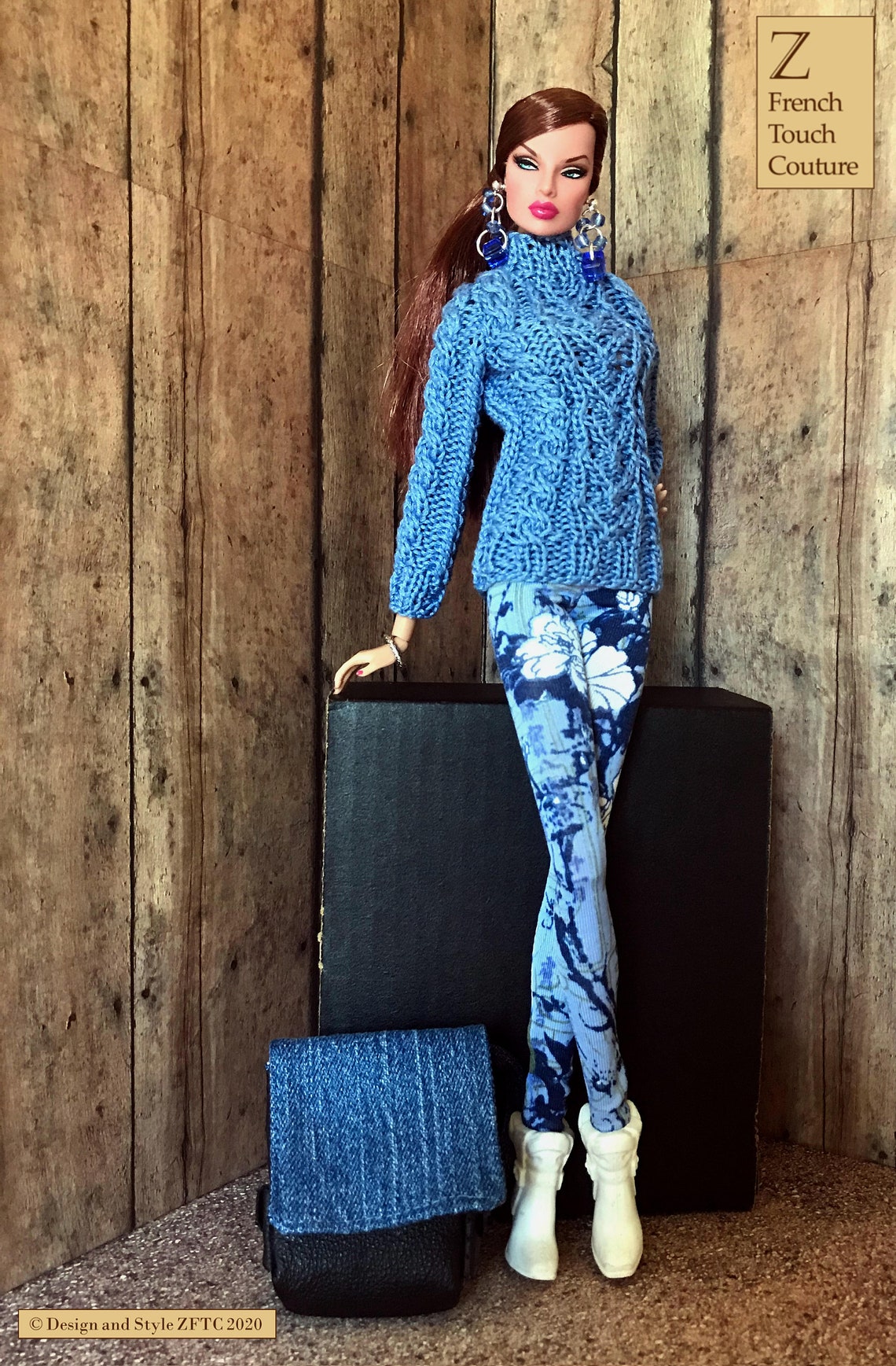 Fashion Royalty Doll Modern Doll Outfit Couture Doll Clothes Etsy