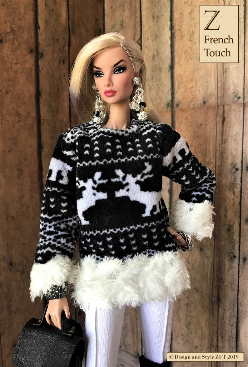 Modern Doll Outfit for Fashion Royalty dollscustom doll Etsy