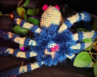 16" Crochet Spider Plush - Boots the Spider