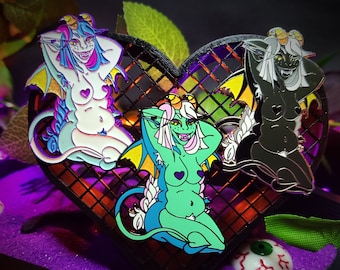 Licorice 2" Enamel Pin