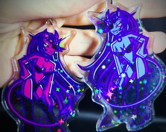 Chibi Lucille 3" Crystal Acrylic Holo Double-Sided Bag Charm Keychain