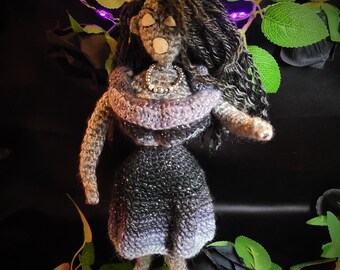 9" Crochet Doll - La Llorona
