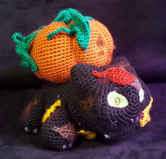 pumpkin bulbasaur plush