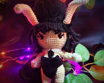 6" Crochet Doll - Chibi Bunny Elvira