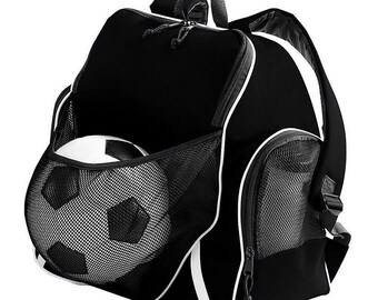 personalized soccer bags with ball holder