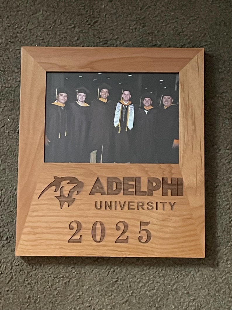 Personalized Engraved Graduation Picture Frame, Custom College Graduate ...