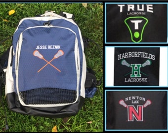 custom lacrosse backpacks