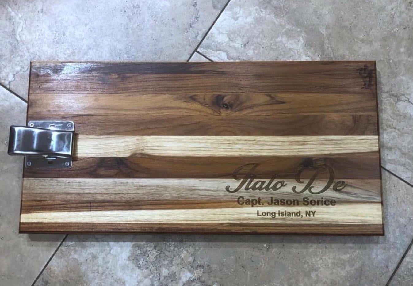 Fisherman Filet Board With Stainless Tail Clamp Christmas Etsy