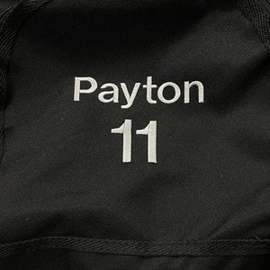 PERSONALIZED Soccer Basketball Volleyball BACKPACK Add Player Name and/or Number Name and Number