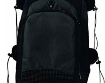 Personalized Lacrosse Backpack: Dual Stick Holder, Custom Name, Number & Logo