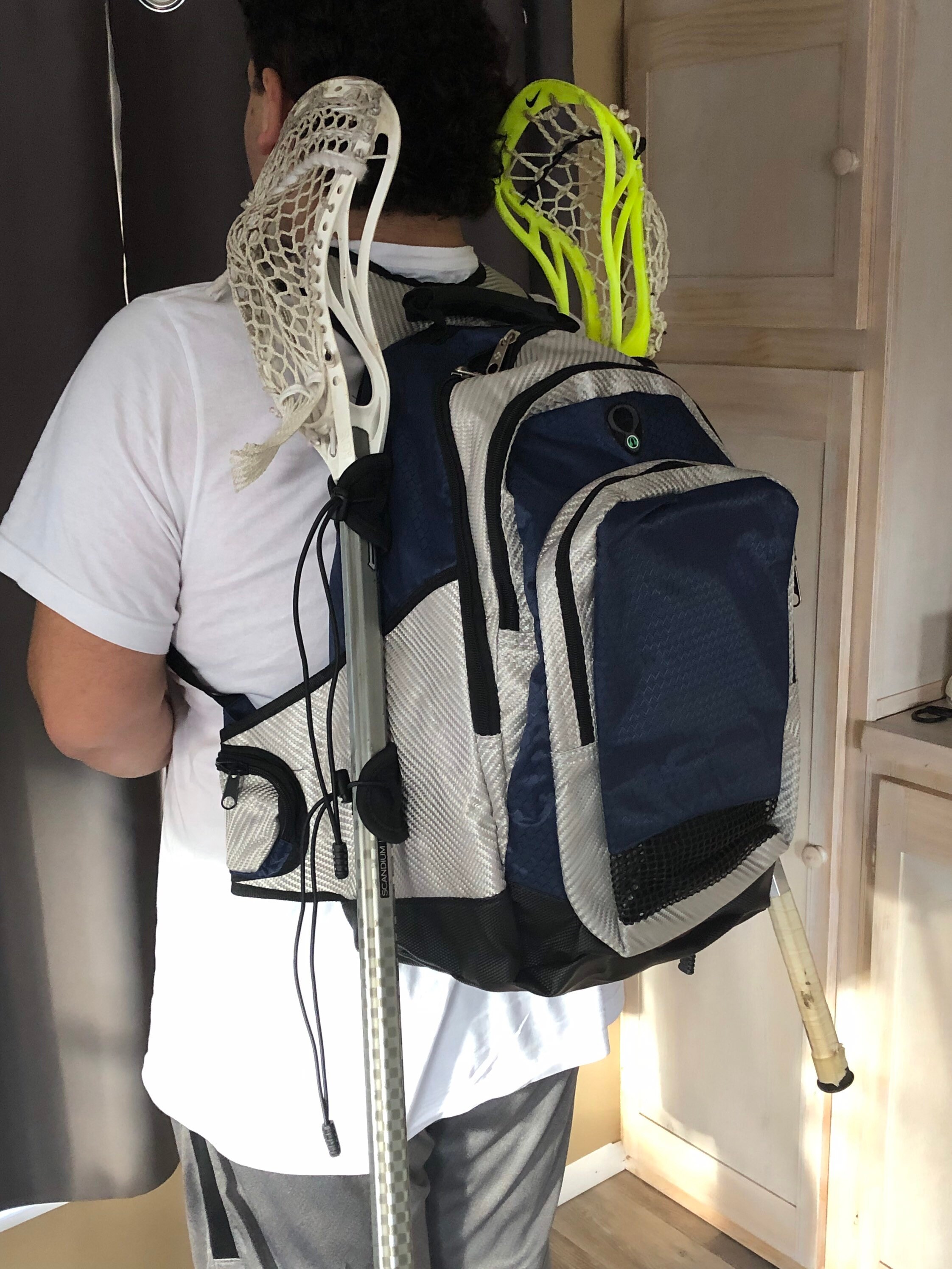 Lacrosse top stick backpack