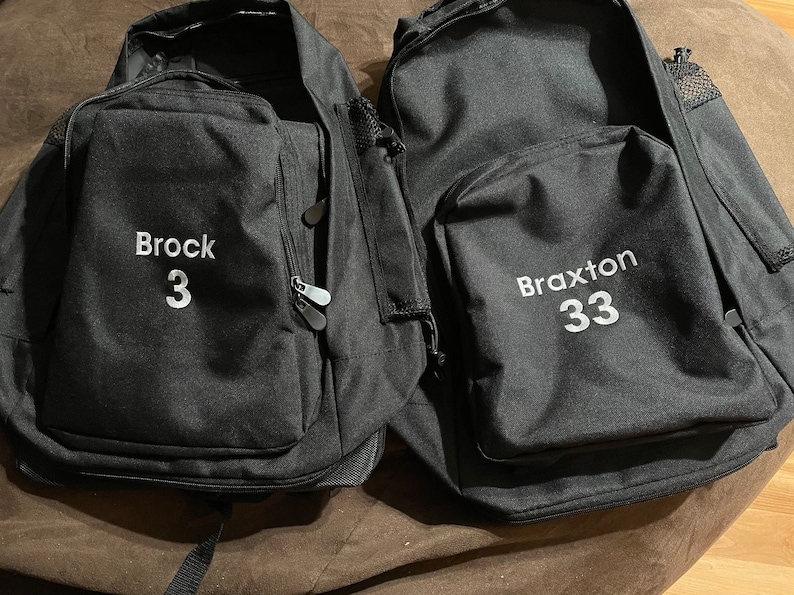 Personalized Lacrosse Backpack Dual Stick Holder Lacrosse Etsy