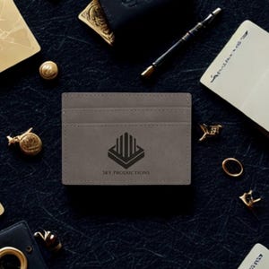 Wallet Clip, Personalized Wallet Money Clip, Gift for Him, Groomsman Gift, Husband Gift, Monogram Wallet