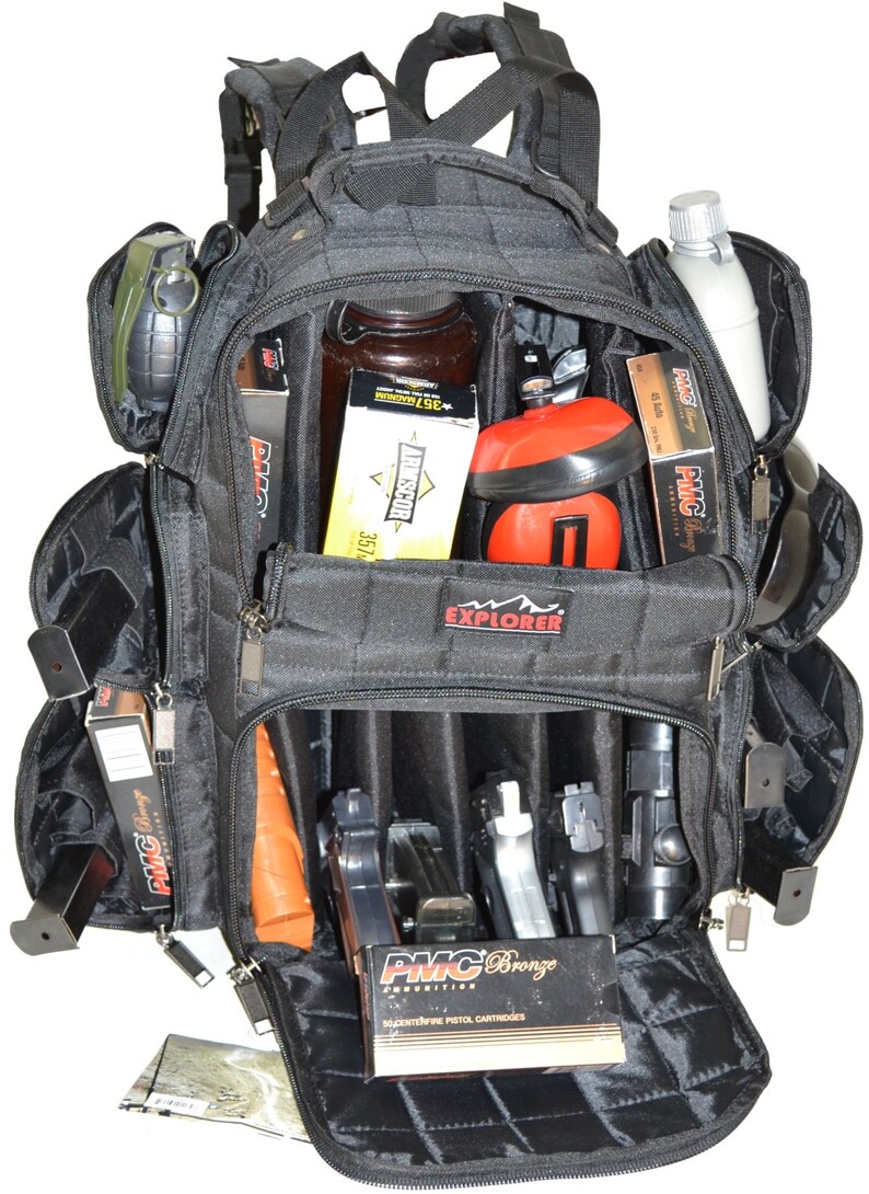 Personalized Tactical Tackle bag COMBO Combined Hunting Fishing Backpack personalized with Name or Monogram