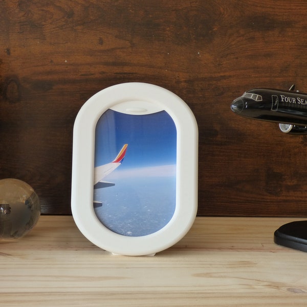 Airplane Window Picture Frame