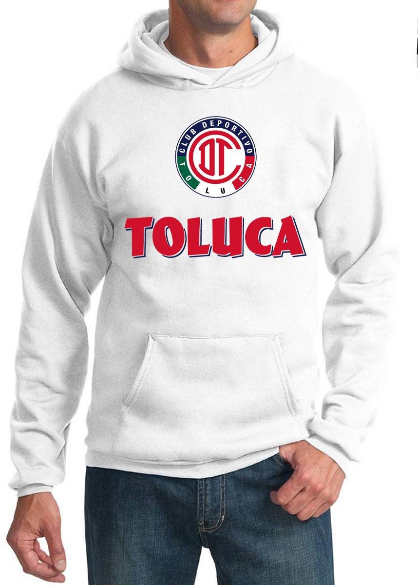 Hoodie Deportivo Toluca Sport Polyester Hoodie. Custom Hoodie