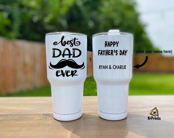 Personalized Dad Ever Tumbler | Father's Day Gift