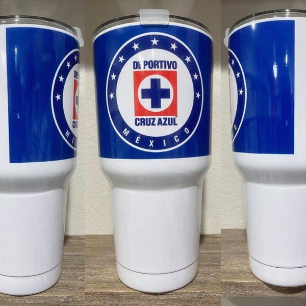 Cruz Azul Mexican Soccer Team Heart Beat Digital Art By Islamh Esmae