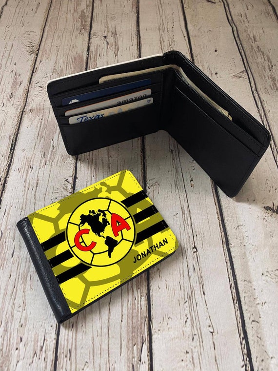 Custom Men Wallet Club America. Personalized Wallet. Gift Wallet. Pu  Leather Wallet. Custom With Your Name.gift for Him. Aguilas Del America -  Etsy