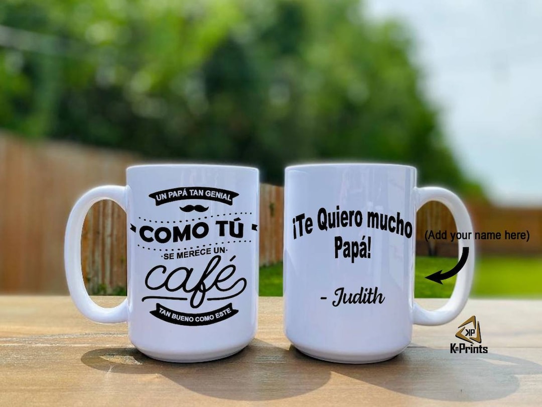 TERMO PAPA Coffee Mug Coffe Mug Father's Day Gift Custom Coffee