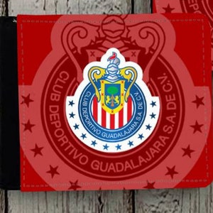 Custom Men Wallet Chivas De Guadalajara. Personalized Wallet. Gift ...
