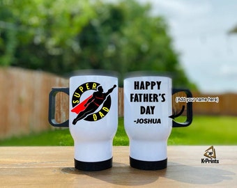 Super Dad Travel Mug | Stainless Steel Father's Day Gift