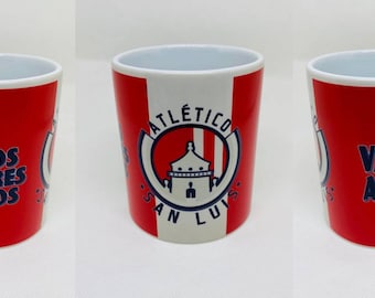 11oz Taza Magica Negra Mate Atletico San Luis Personalizada