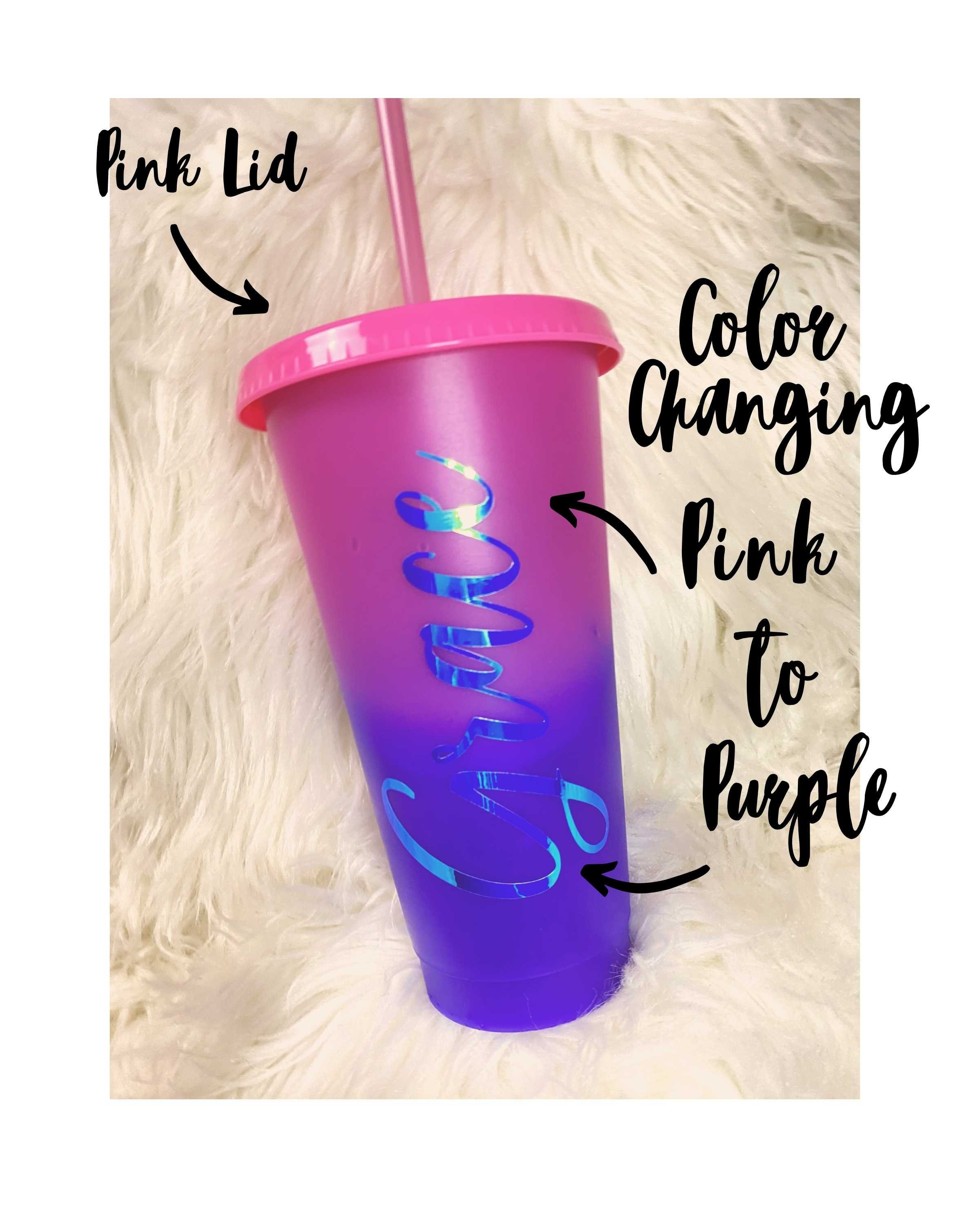 Color Changing Cups Color Changing Tumbler Personalized Etsy UK