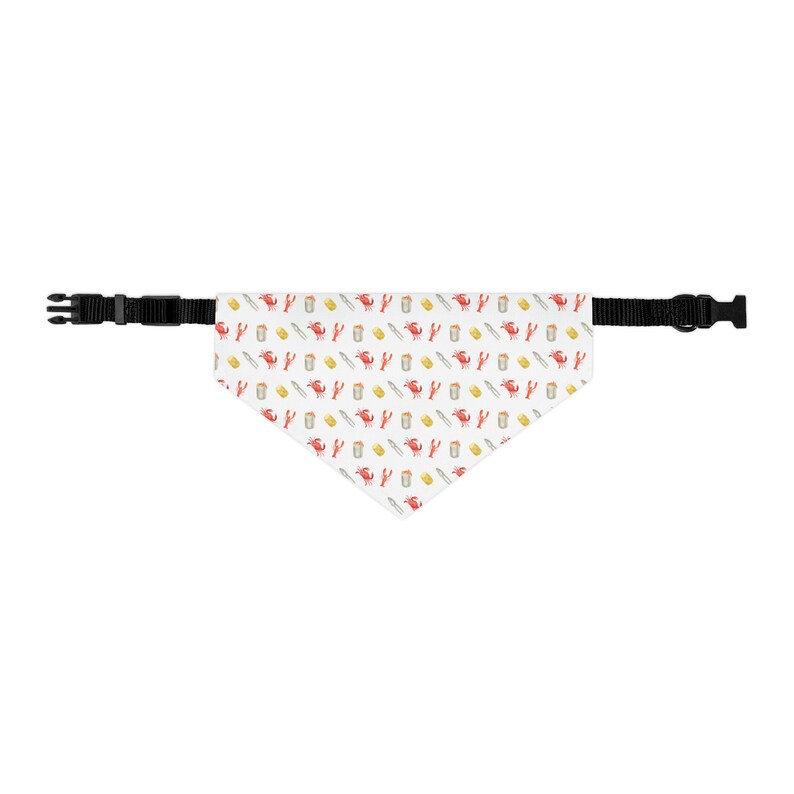 Bandana dla psa, gotowanie raków, prezent dla zwierząt z południa, Nowy Orlean, Nola zdjęcie 6
