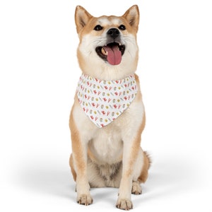 Bandana dla psa, gotowanie raków, prezent dla zwierząt z południa, Nowy Orlean, Nola zdjęcie 4