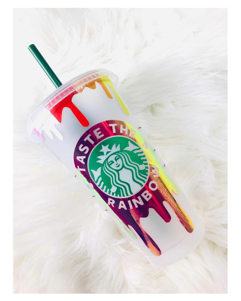 Starbucks Pride Personalized Cup Gay Pride Pride Flag Etsy