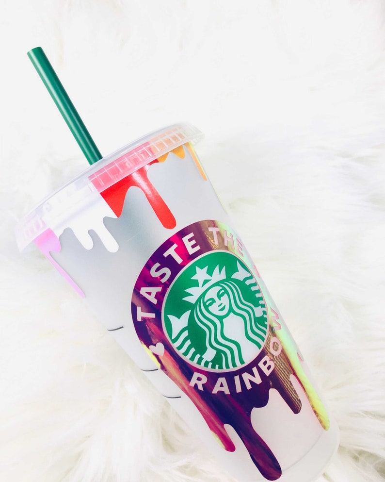 Starbucks Pride Personalized Cup Gay Pride Pride Flag Etsy