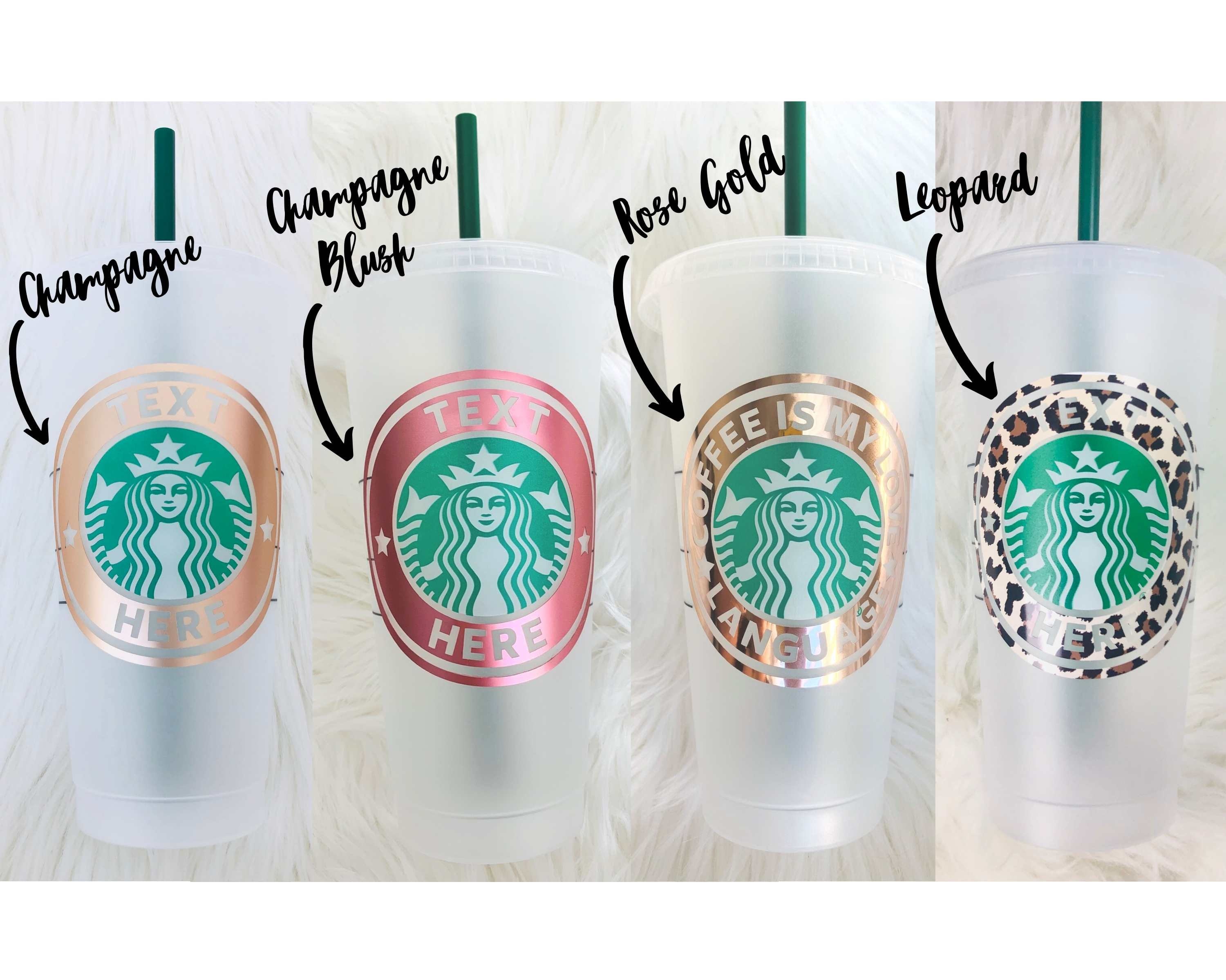 Custom Starbucks Tumbler Diamond Starbucks Iced Coffee Etsy