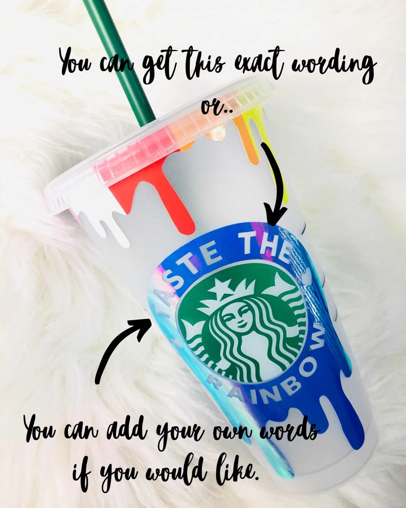 Starbucks Pride Personalized Cup Gay Pride Pride Flag Etsy 日本