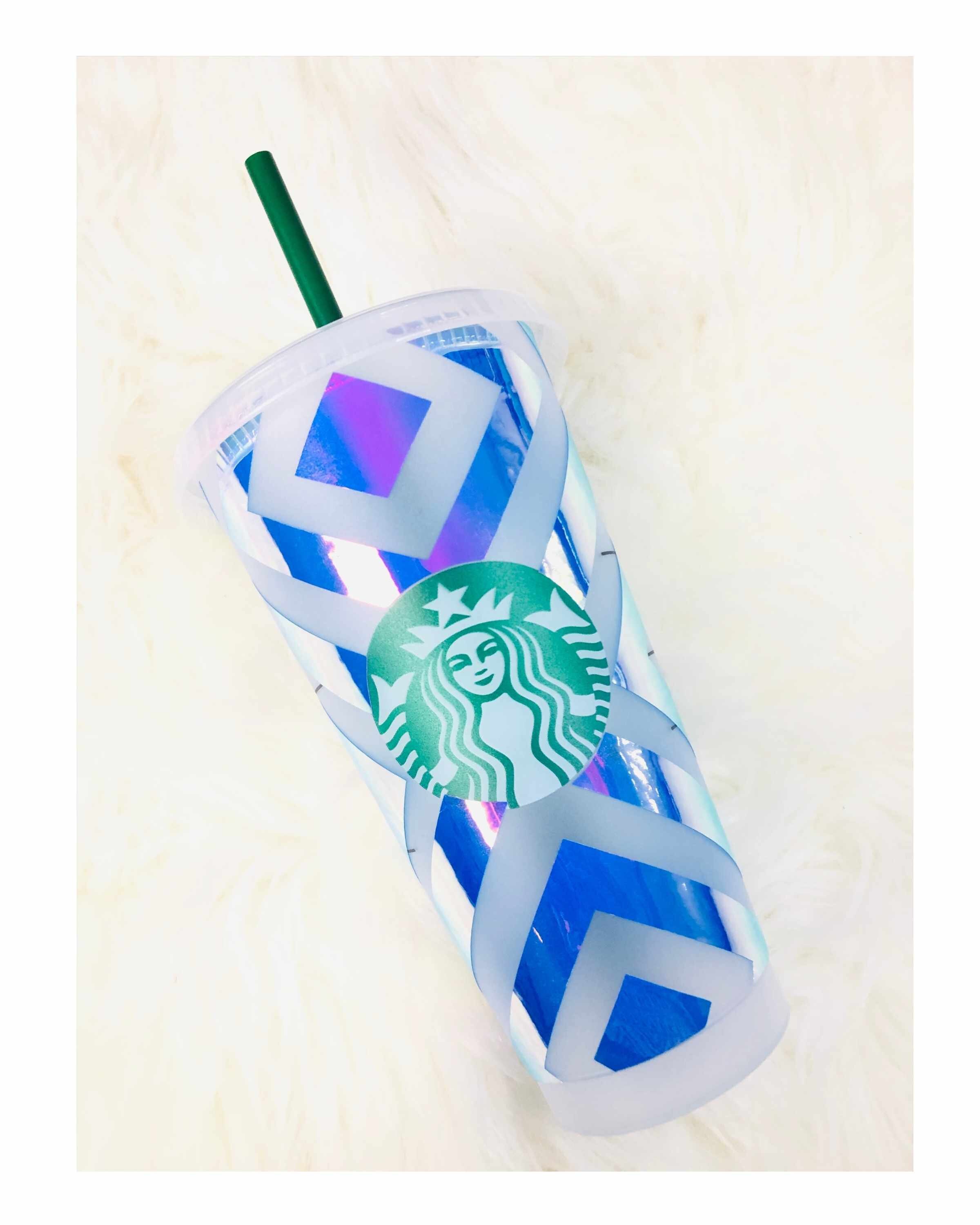 Custom Starbucks Tumbler Diamond Starbucks Iced Coffee Etsy