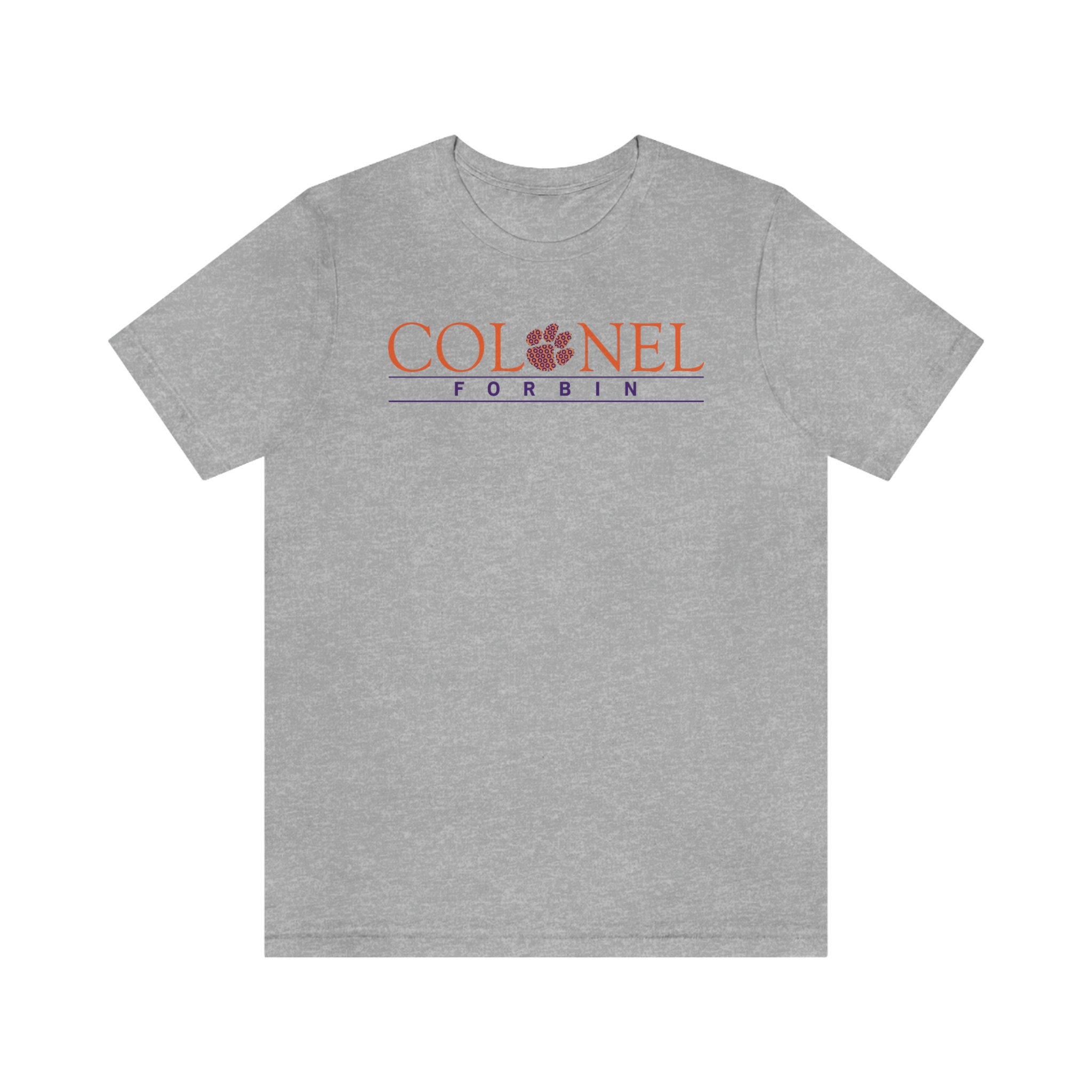 Phish Clemson Colonel Forbin Unisex Jersey Short Sleeve Tee