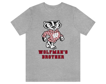 Phish Wisconsin Wolfman&#39;s Brother Unisex Jersey Short Sleeve Tee
