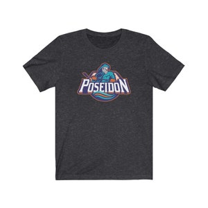 Pigeons Playing Ping Pong New York Poseidon Unisex Jersey Short Sleeve Tee