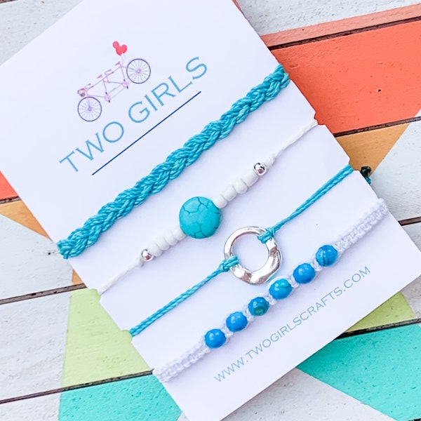 Caribbean Bracelet Set - Pura Vida Style