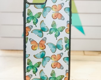 Etui na telefon z motylem