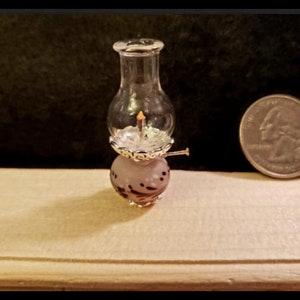 Miniature Oil Lamp 1.5&quot; High