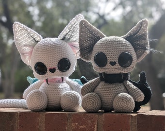 PATTERN ONLY Constantine The Vampire Bat PDF Crochet Pattern Download Only