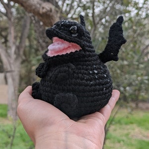 PATTERN ONLY Bog The Bat Frog Crochet Frog Pattern image 3