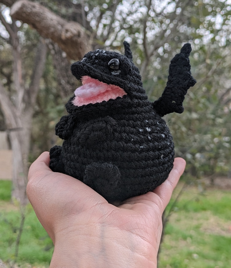 PATTERN ONLY Bog The Bat Frog Crochet Frog Pattern image 3