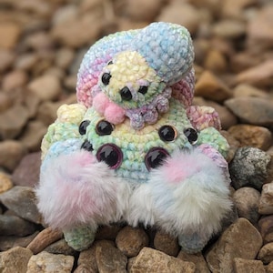 PATTERN ONLY Ocho The Little Weaver Baby spider crochet pattern image 7