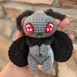 PATTERN ONLY Baby Mothman crochet pattern