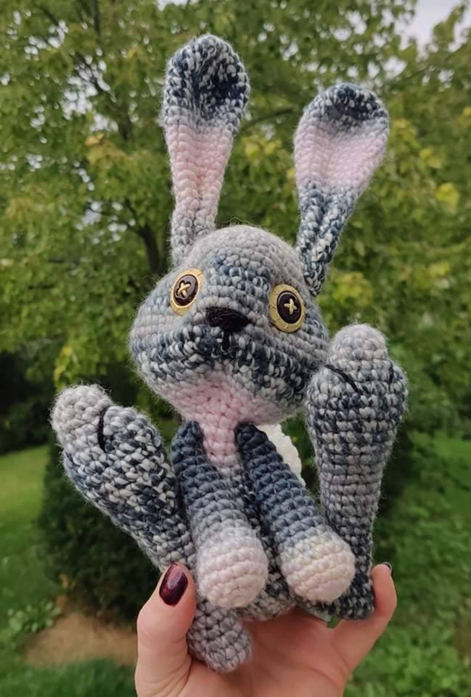 PATTERN ONLY Crochet Floppy Bunny Rabbit - Etsy