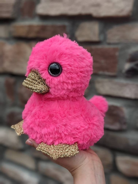 PATTERN ONLY Furry Rubber Duck Ducky Crochet Pattern