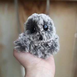 PATTERN ONLY Crochet Plush Amigurumi Owlet Pattern Only image 3